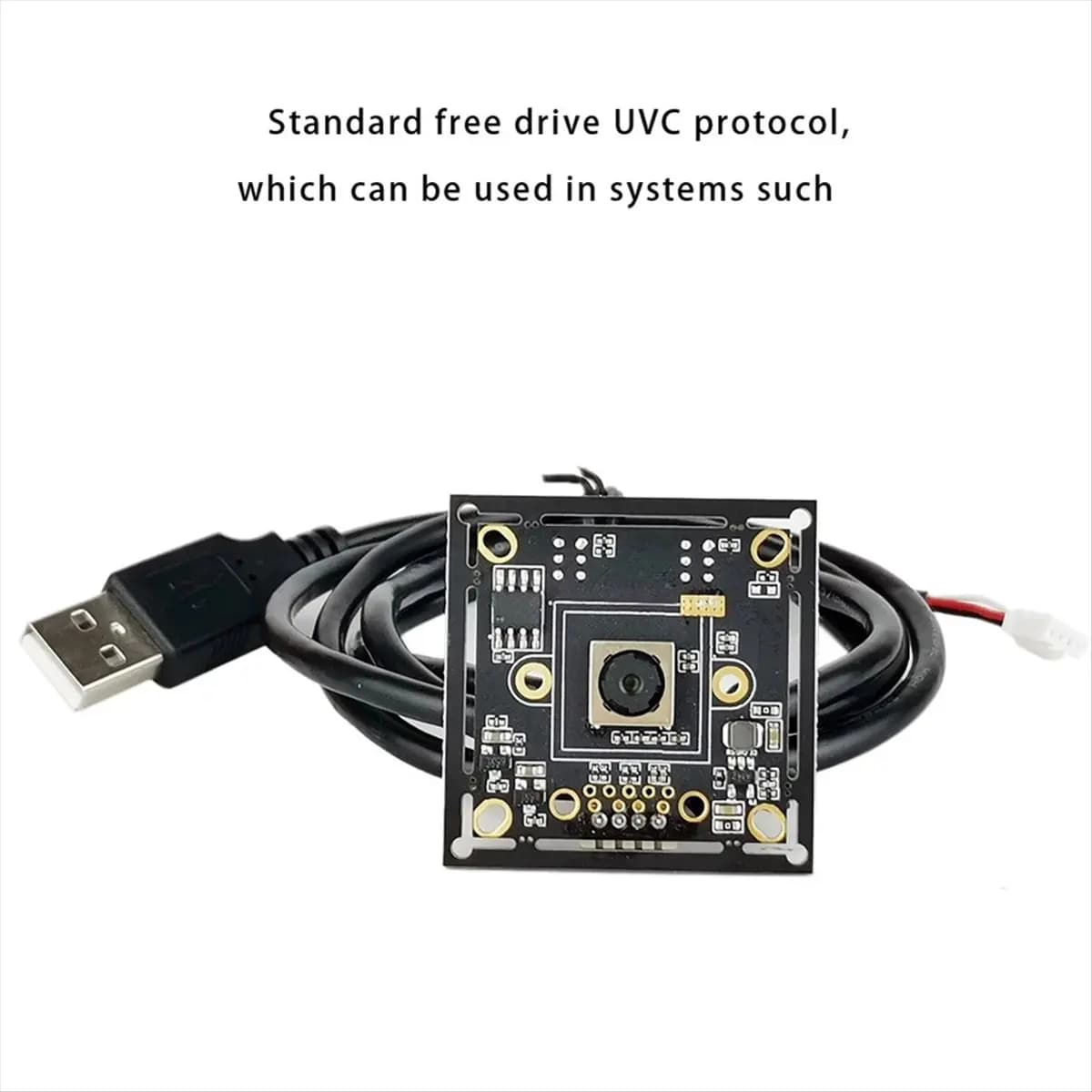 A64I 8MP IMX179 Sensor Autofocus Camera with USB2.0 Support UVC OTG Plug & Play 100 Degree No Distortion Lens 4K WebCam