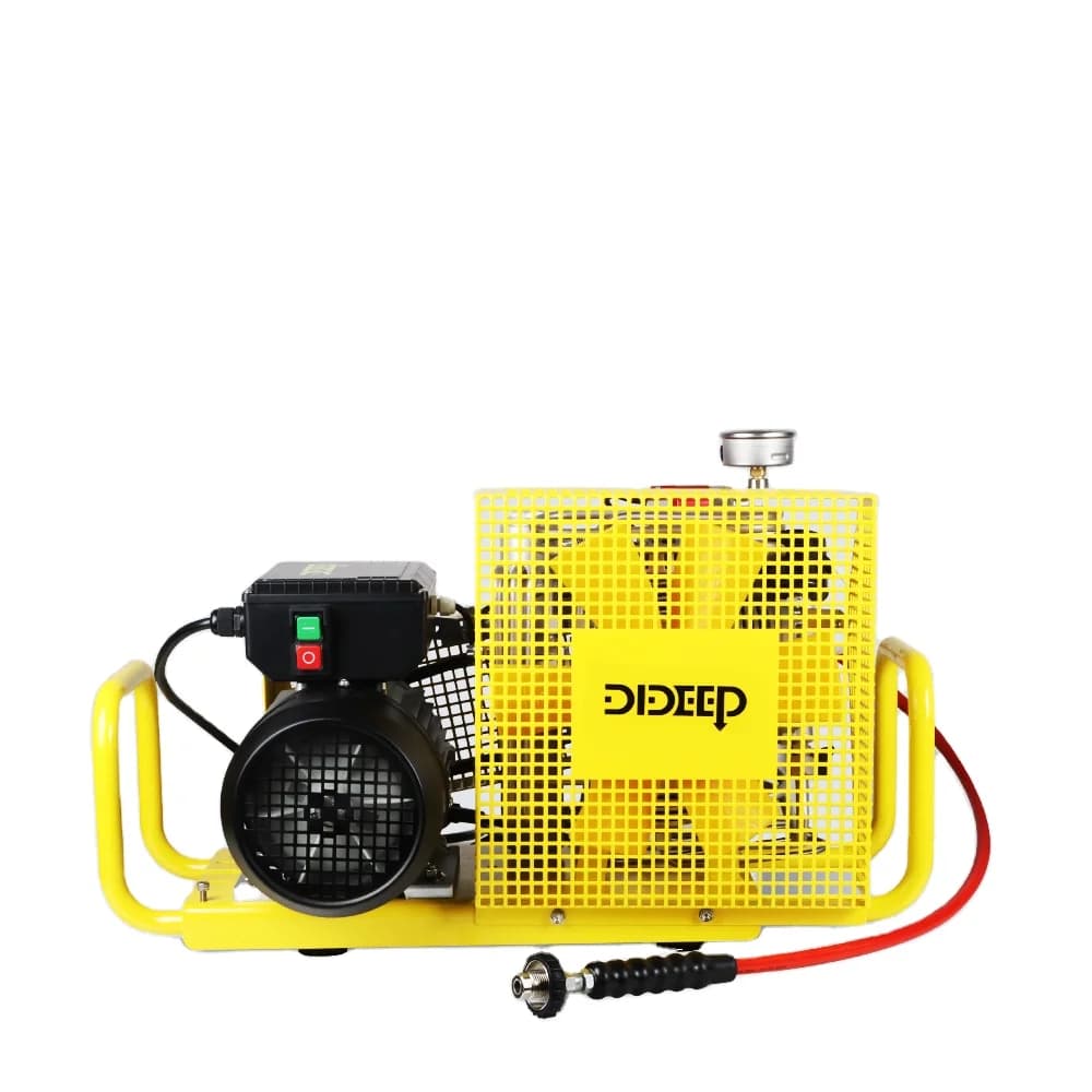 Air compressor with manual shutdown from 2.2 kW to four-cylinder alternative 300bar/4300psi high pressure for snorkeling equipment 220v