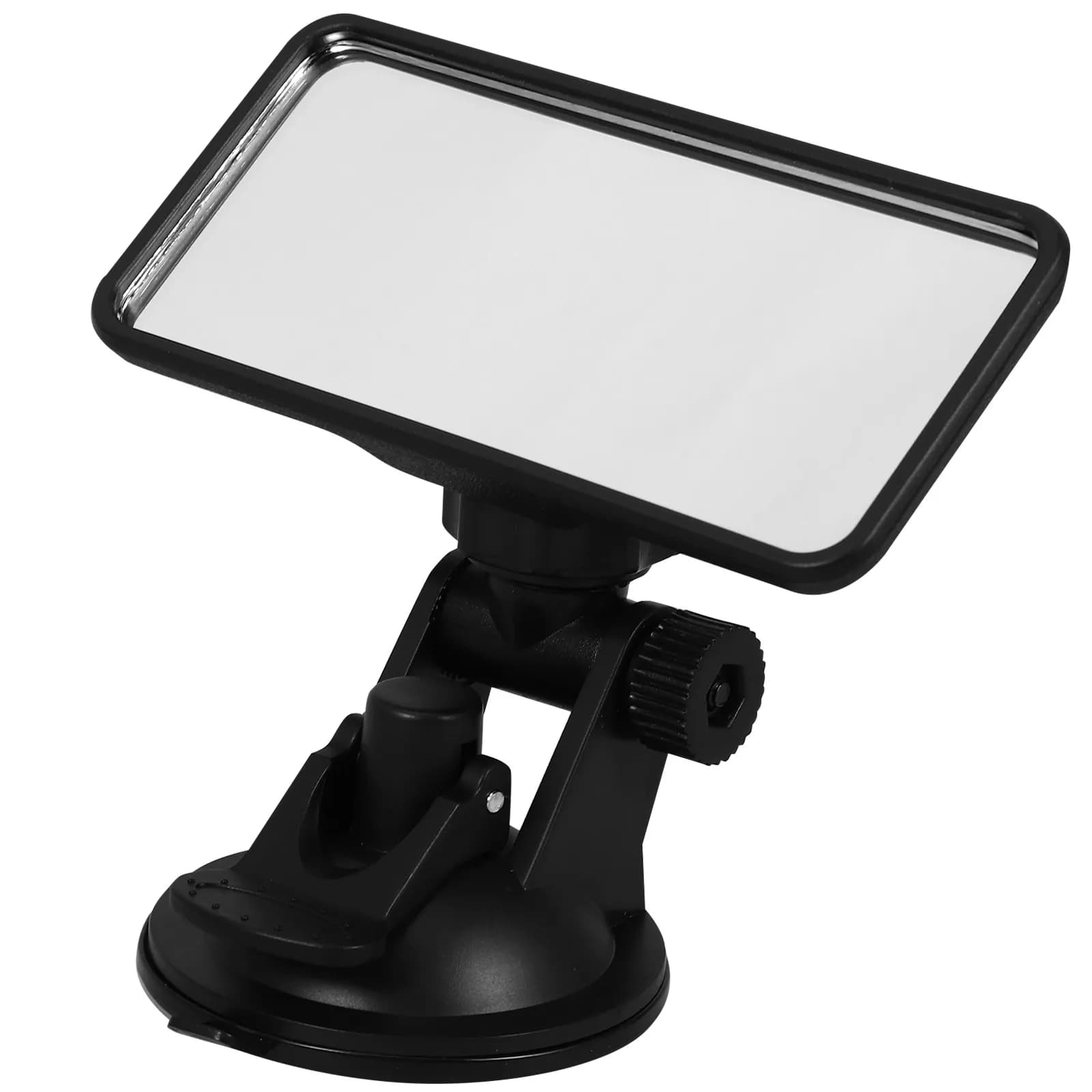 Blind Spot Mirror for Car Rearview Square ABS 360 Adjustable Wide Angle 120x60mm Parking Auxiliary Side Rear Mirror Baby Monitor