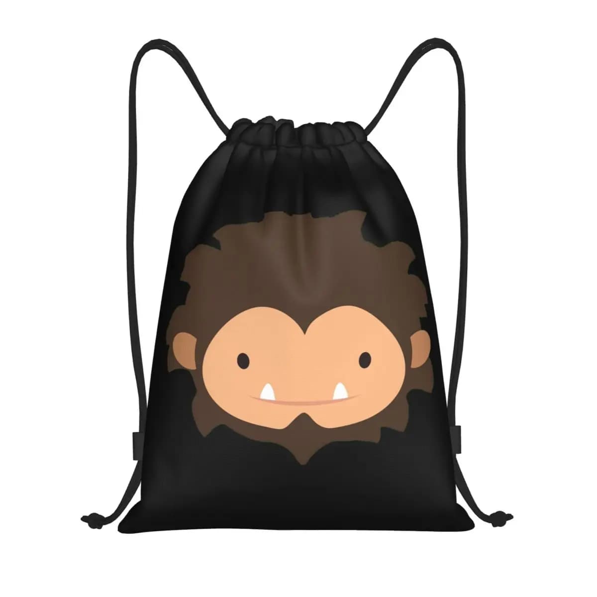 Zaini Sneaky Sasquatch Big Head, borse con coulisse alla moda, borse portaoggetti, borse per libri, per viaggi e scuola