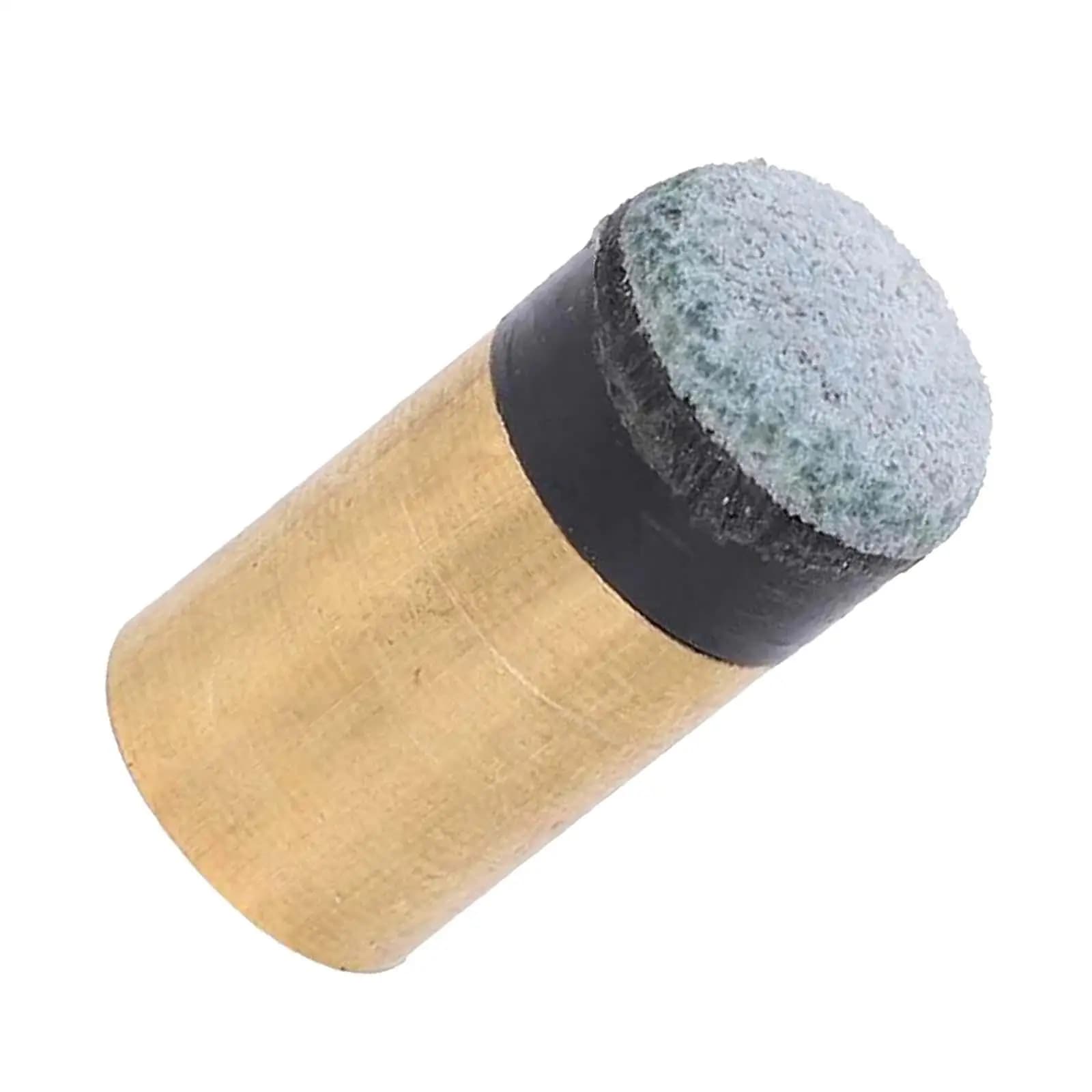 Billiard Pool Cue Tip Copper Leather Screw on Snooker Cue Head Replacement Billiards Accessories for Indoor Game