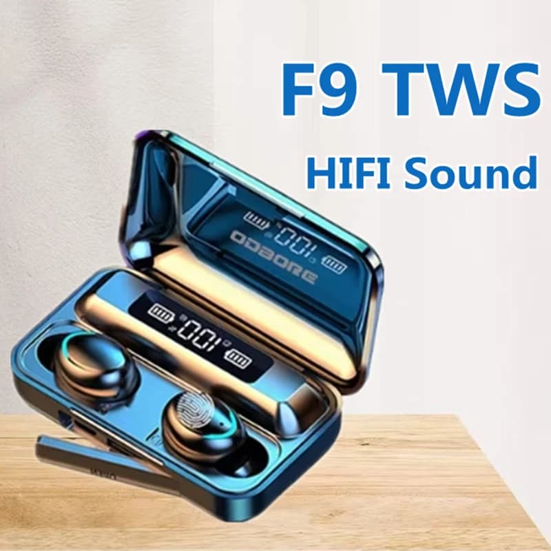 Bluetooth headphones 9D stereo sports headphones for low high Vivavoce Touch Control Wireless headphones Tws Waterproof headphones