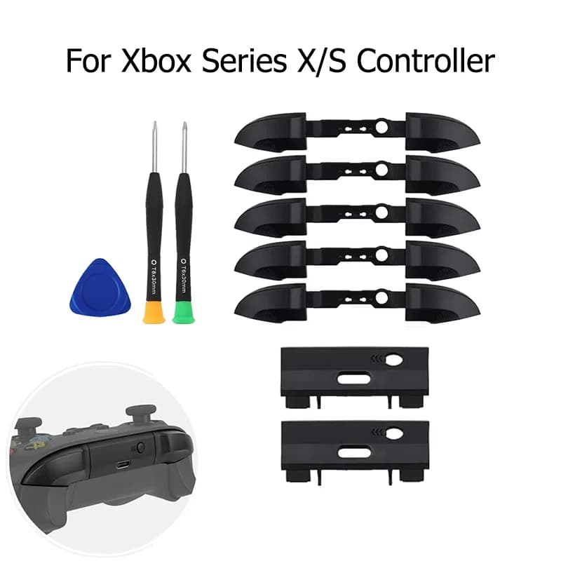 1-10 pezzi paraurti sostituzione pulsante LB RB per controller Xbox serie X/S pulsante di attivazione supporto barra centrale parti di riparazione