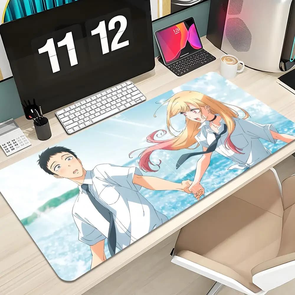 My Dress-Up Darling Sono Bisque Doll Wa Koi Wo Suru Marin Kitagawa Mouse Pad tastiera Mousepad Desk Mat PC Carpet Home Table pad