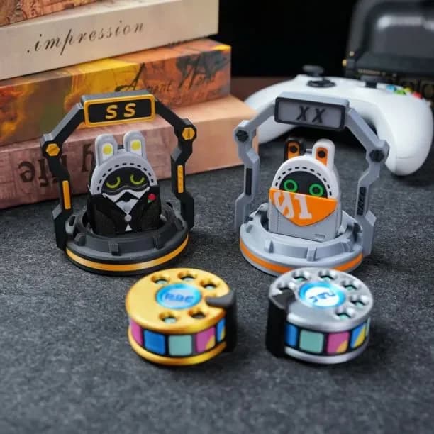 Zenless Zone Zero encrypted master tape fidget spinner ( high-speed bearing) Game desktop decoration Accessory ornament