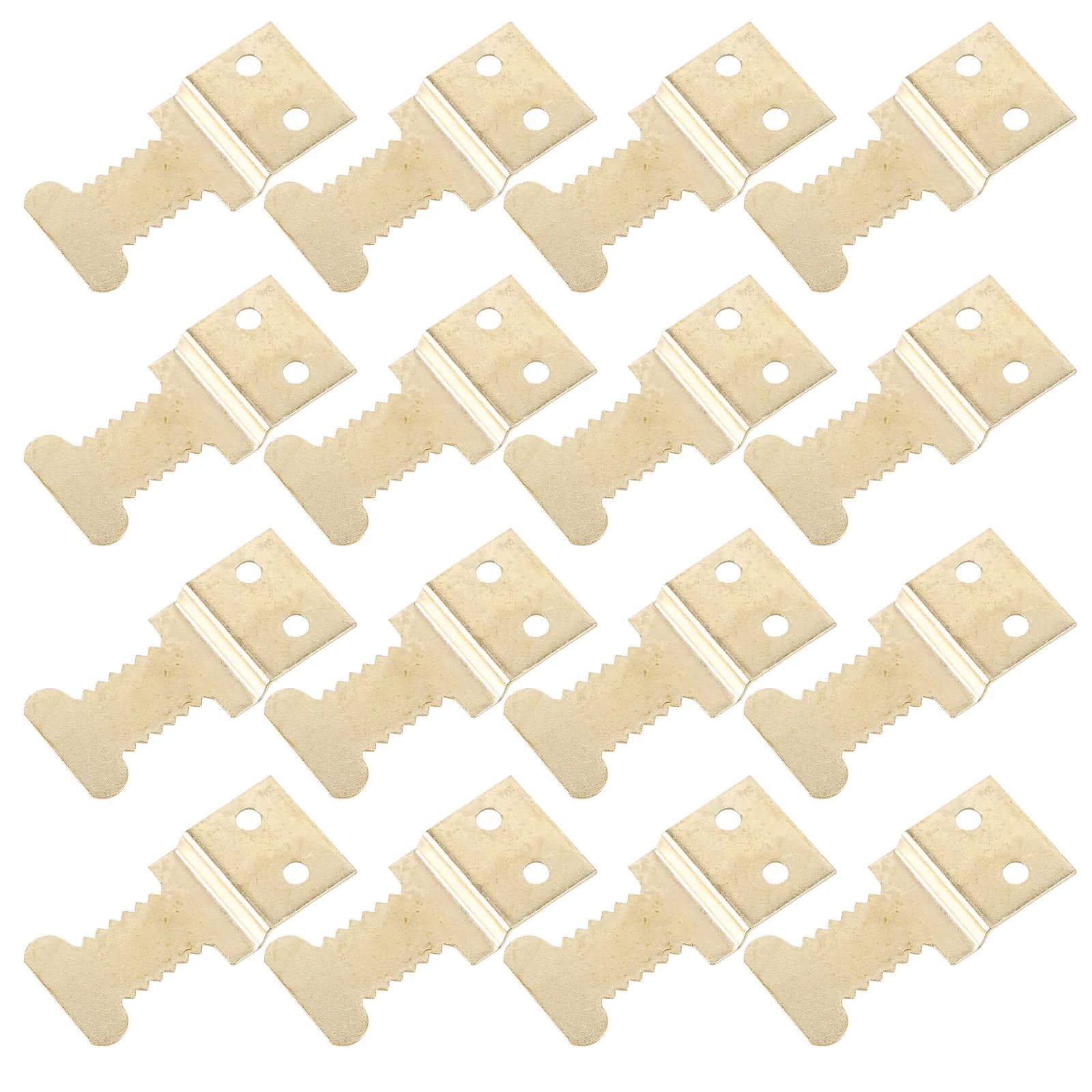 25 Pezzi Ganci in Metallo per Cornici, Appendi Quadri Resistenti per Casa, Ufficio, Galleria, Decorazione, Fai da Te, Esposizione di Arte e Dipinti su Tela