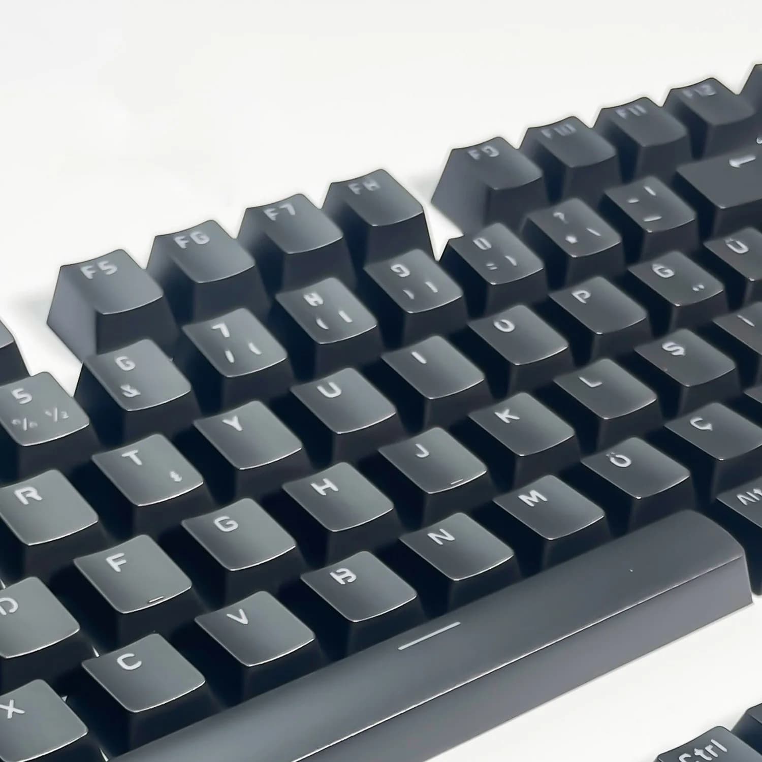 132 tasti Copritasti turchi Shine attraverso il profilo OEM retroilluminato Copritasto in ABS per Cherry MX Switch Gaming Tastiera meccanica Key Casp