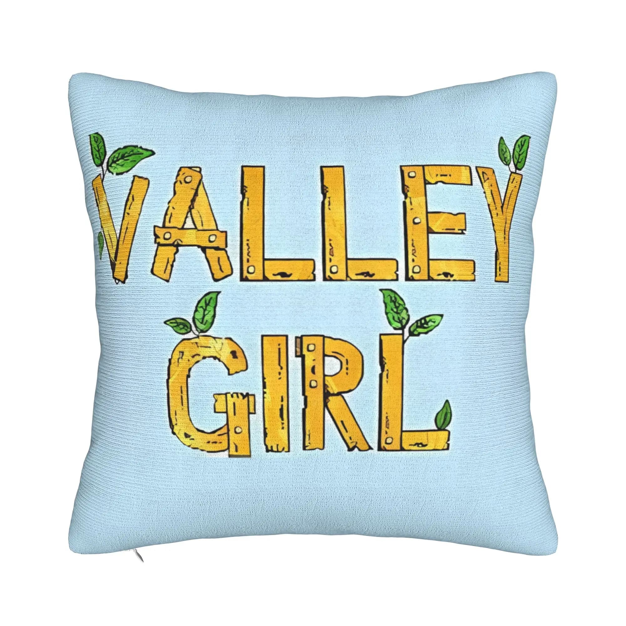 Valley Girl Stardew Valley For Porch Patio Couch Sofa Living Room Outdoor Pillowcases Stardew Valley Pillow Cover Zipper Closure