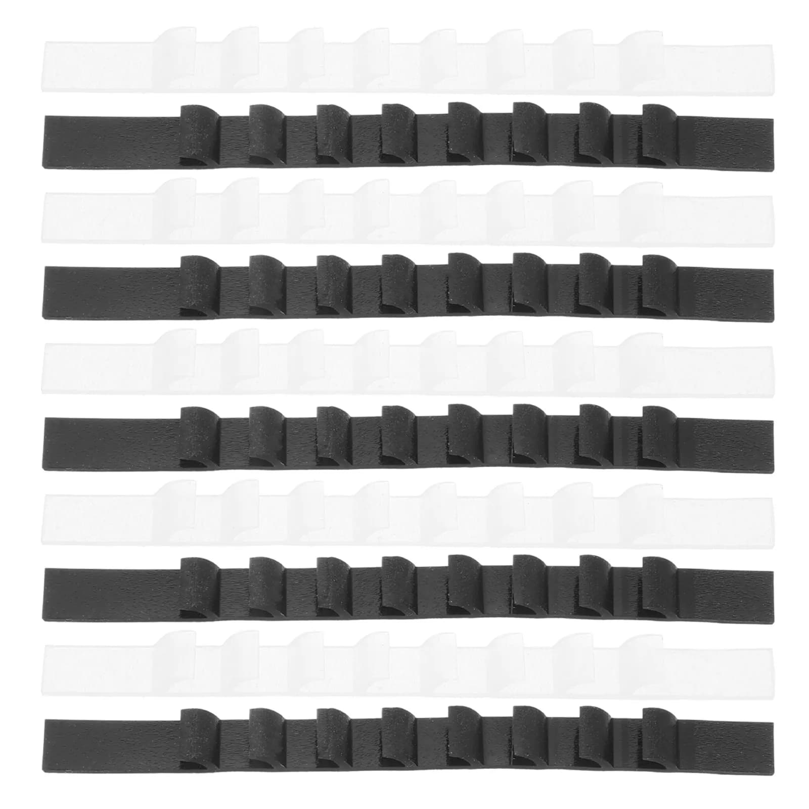 200 Pieces Anti-slip Wall decals for clothes hanger, Silicone Strips for Armadio Organization, Anti-slip Hooks for Clothes