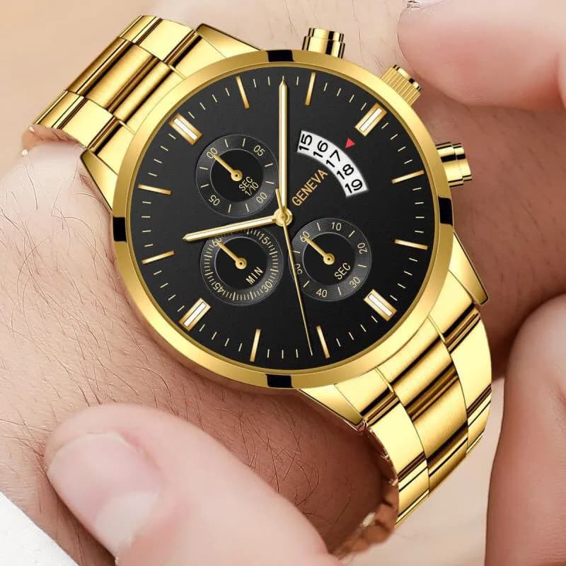 New Fashion Men's Sports Watches Luxury Calendar Quartz Watch Working Watches Relogio Masculino Reloj Hombre Men's Watch