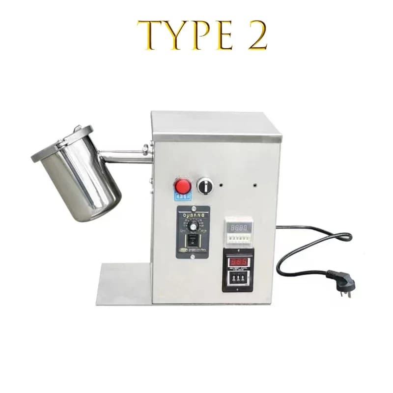Miscelatore Elettrico a V Tipo 2L, Piccolo Mixer da 0,25 KW, Macchina per Miscelare Polveri VH2, Impastatrice da 2L