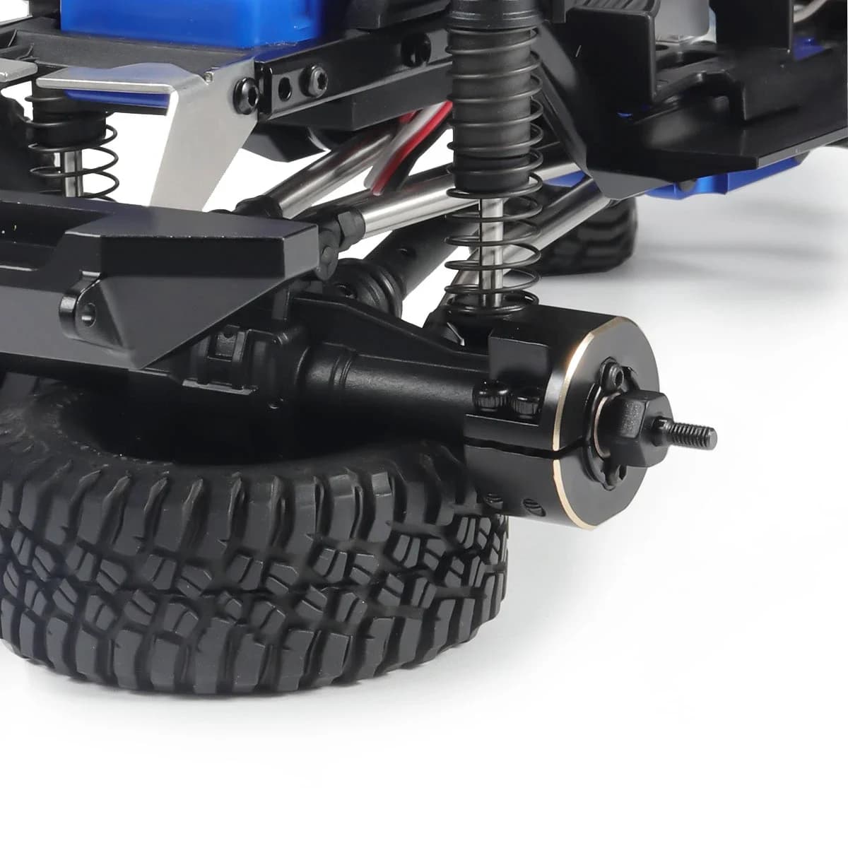 47 g/set Ottone TRX4M Pesi Assale Posteriore Contrappeso per 1/18 RC Crawler TRX4-M Defende Bronco Telaio Parti di Aggiornamento