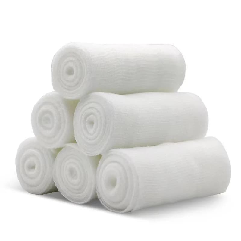 3 rotoli/set garza elestica per medicazione per ferite viaggio all'aperto nastro di pronto soccorso PBT cravatta in gesso pied plast 5cm/7.5cm/10cm/15cm * 4.5m