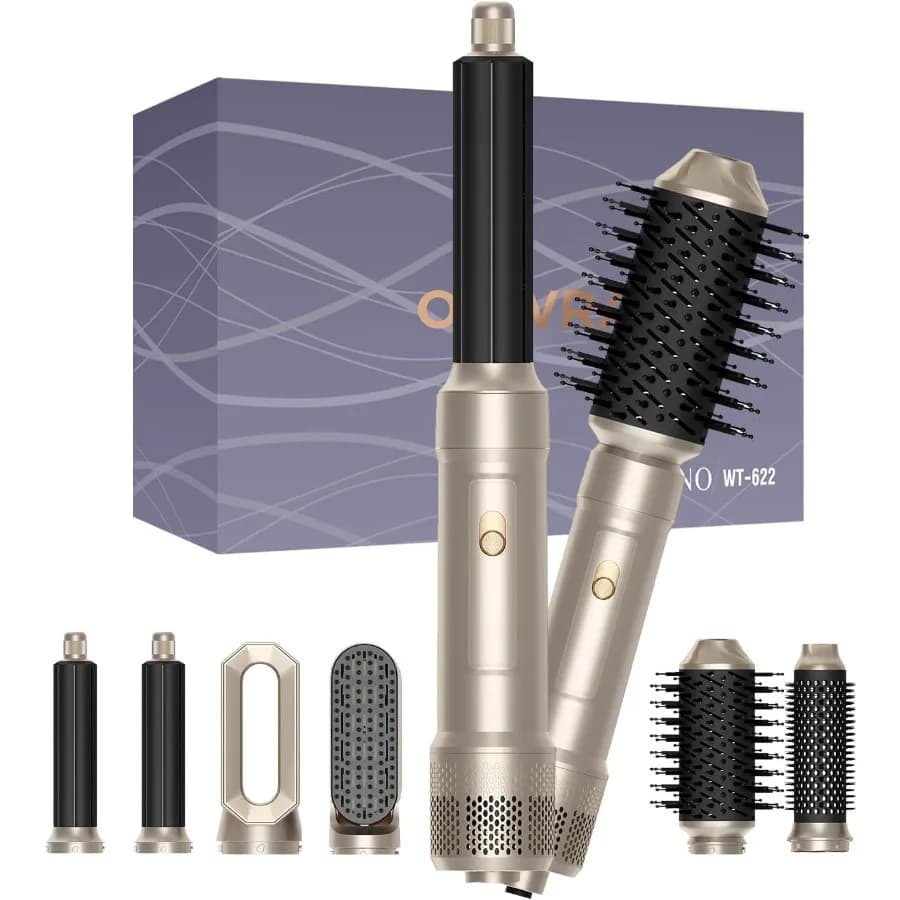 6 in UNO Hair Brush Iron Air Hairpins