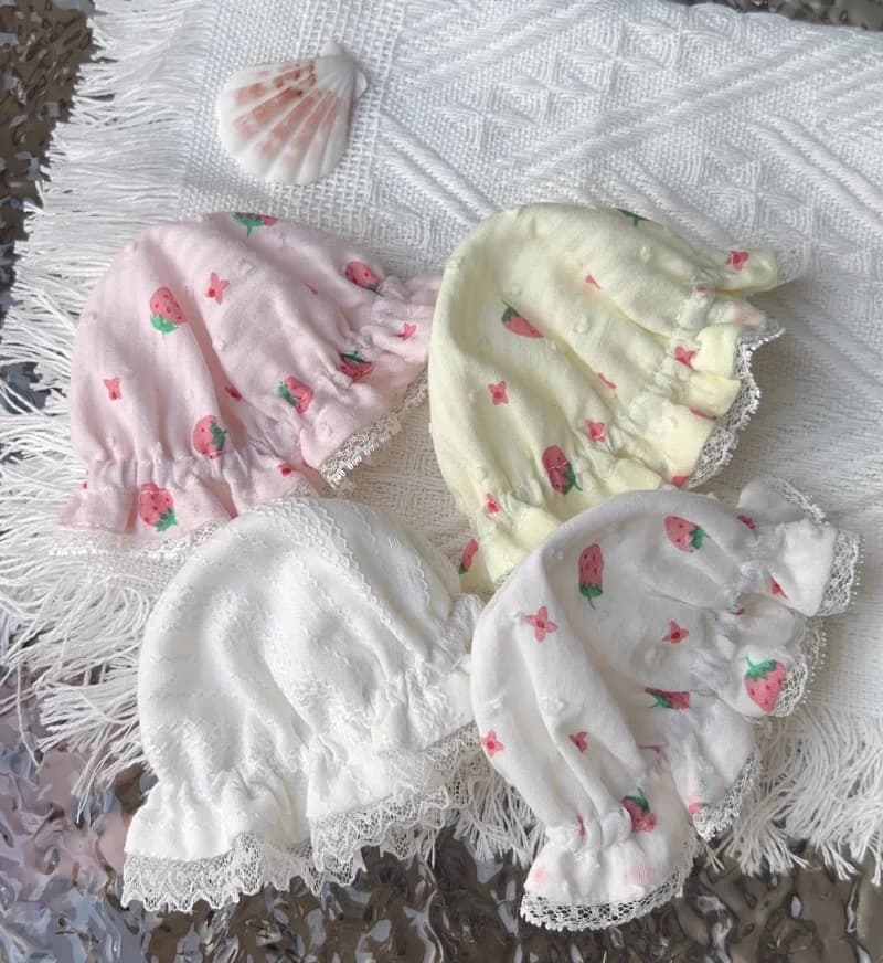 Il cappello per bambola bjd è adatto per accessori per bambole con cuffia da notte piccola in pizzo elastico di taglia 1/3 e 1/4