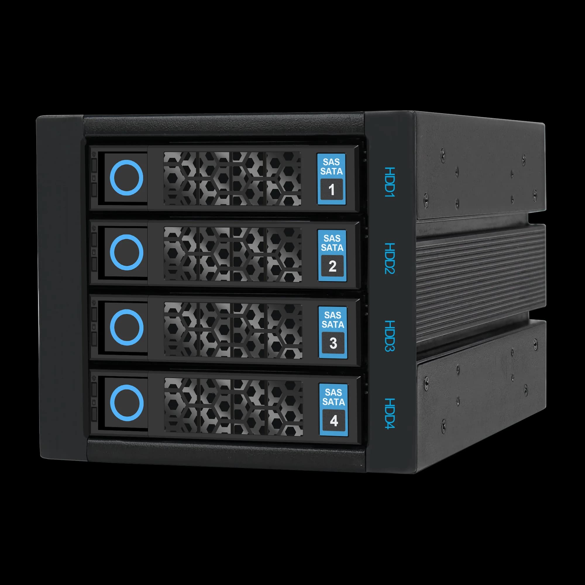 DAOHE 3-4 module HDD case DH3534 Nas storage box Hotswap 4 bracket can fit into PC host