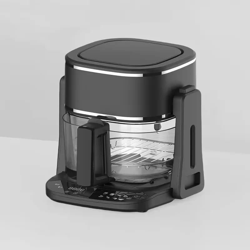 Free Kitchen Accessories Air Fryers Oven Custom toaster Air Fryer 4 in 1 without oil with flip