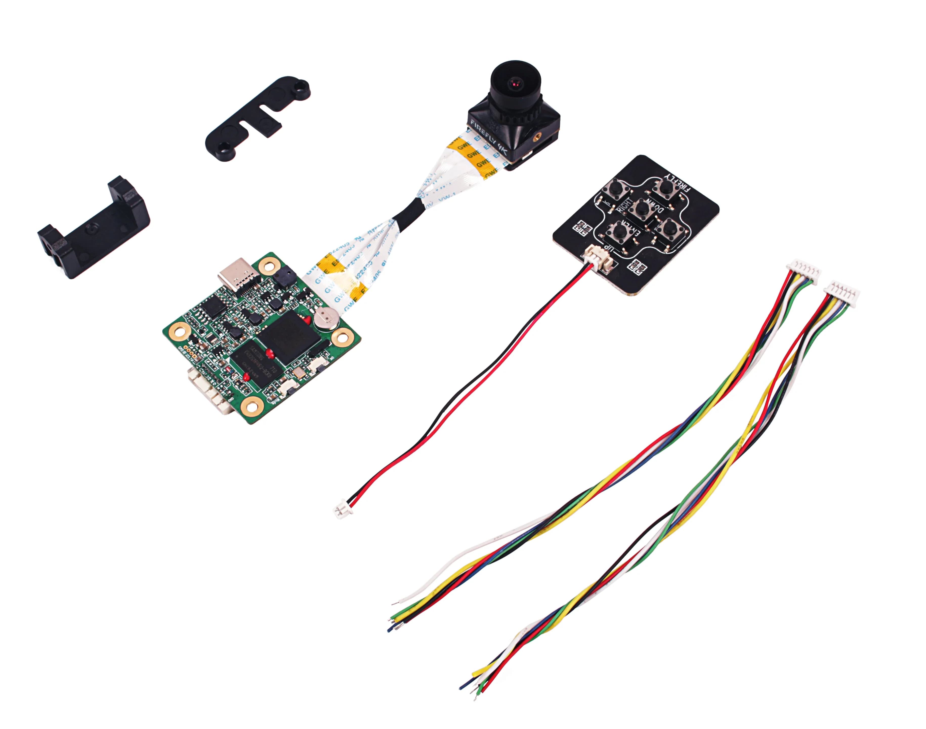 4K Card Recorder V4.0 Enhanced Gyroscope HD Wide Dynamic Low Delay AV Output Action Camera