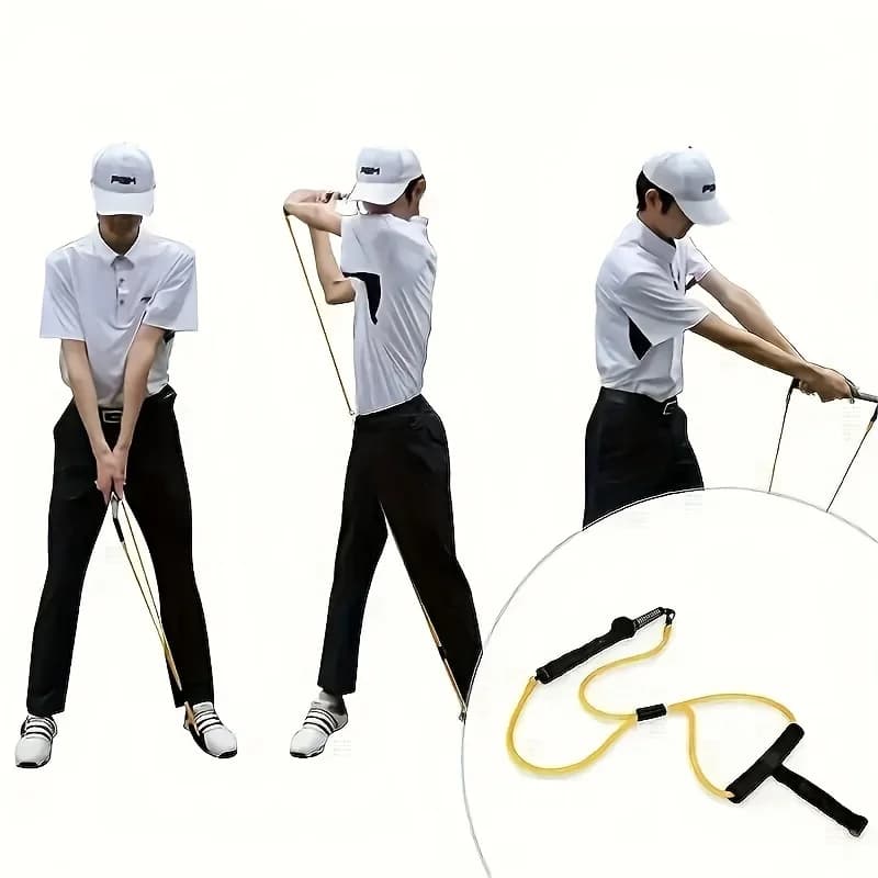PGM Golf Swing Training Resistance Band, fitness resistance band for men and women, golf training equipment for stabilizing swin