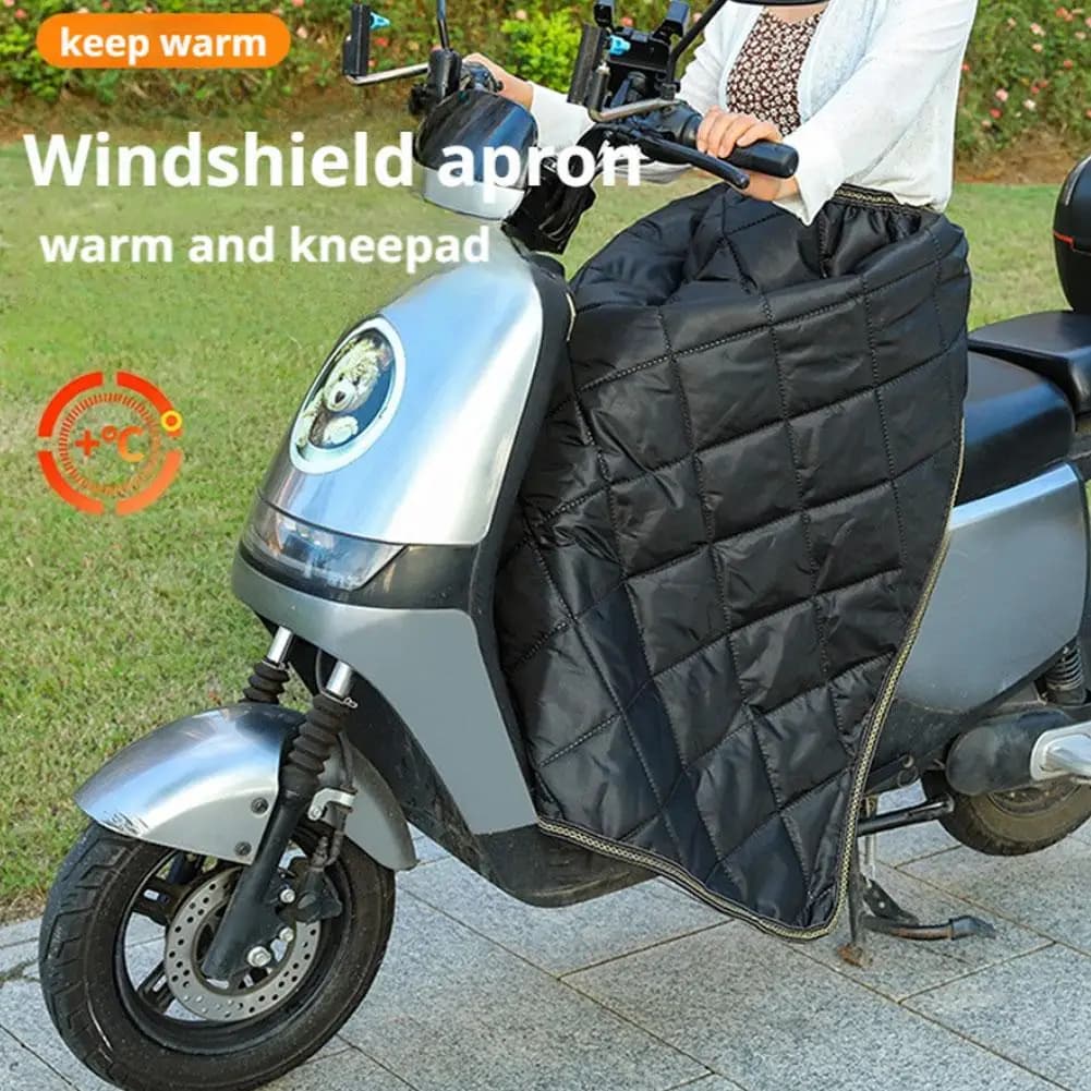 Coprigambe invernale per moto Coperta per ginocchio per moto Trapunta invernale Grembiule per gambe Coperture protettive per scooter elettrici e moto