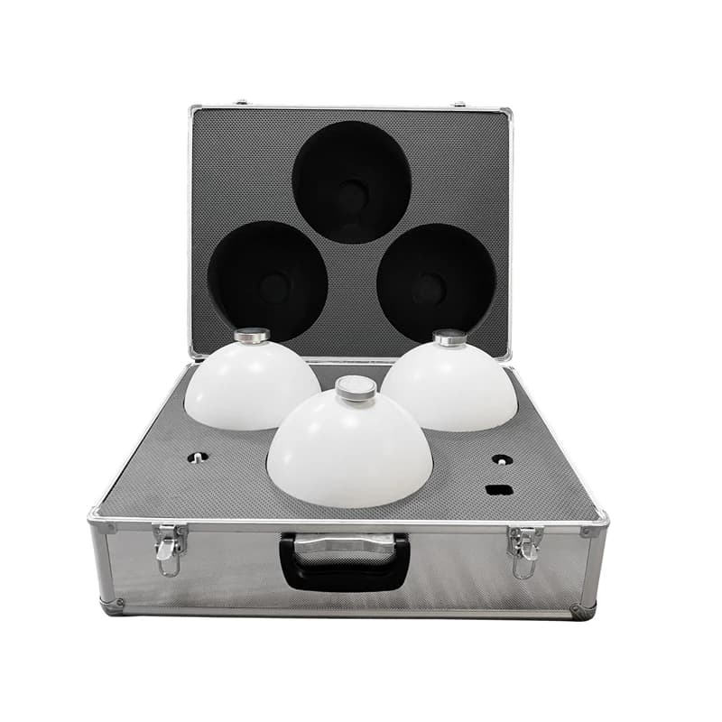 Sfere Target per Scanner 3D da 200mm con Base per Treppiede e Borsa da Trasporto Morbida a Tracolla
