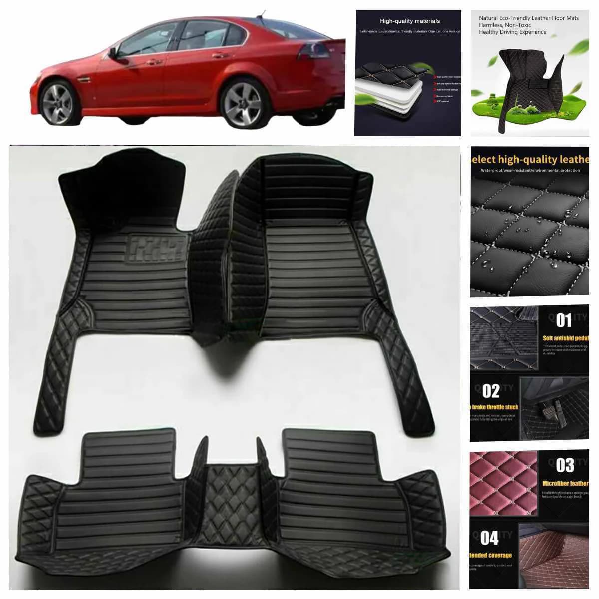 Tappetini per auto personalizzati impermeabili in pelle 5D per VW EOS 2005-2016 anni Tappeti per auto Accessori Fodere per auto