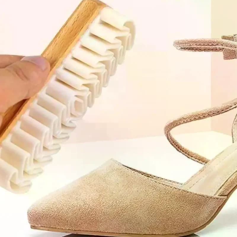 Gentle Suede Shoe Cleaning Brush Multi-Surface Scrubber 1/2pcs for Nubuck Shoes Boots Bags Car Interiors