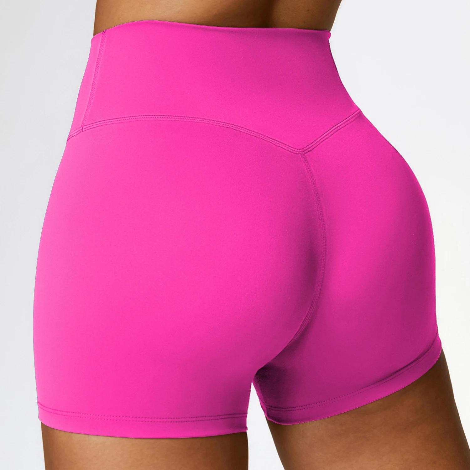 High Waist Sports Yoga Shorts, Models, for Fitness, Running, Cycling, Rapid Drying, Breathable, Yoga Shorts for Girls