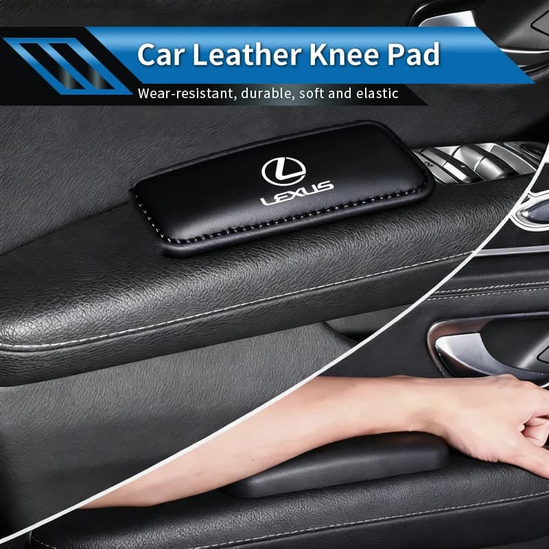 Car Knee Pad Armrest Mat Elbow Pillow Leg Support Cushion Interior For Lexus CT ES GS NX IS250 CT200h IS300h ES300h RX400h NX