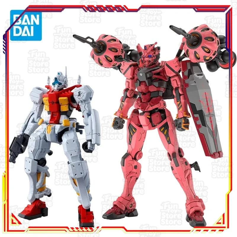 Bandai Gundam Build Divers Red Gundam 1/144 HG Model Kit Action Figure con scatola originale, licenza ufficiale