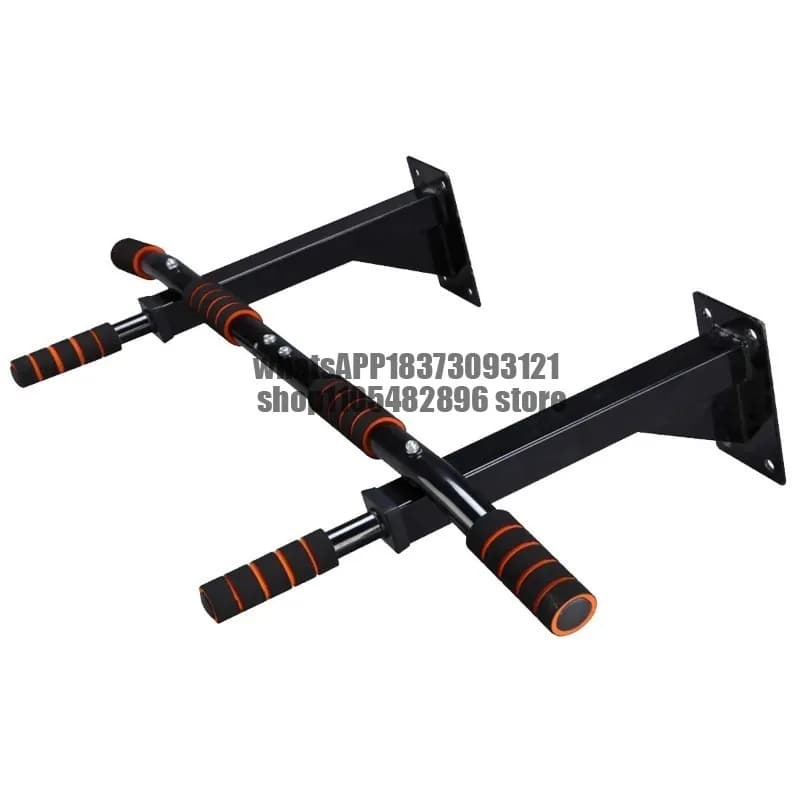 Heavy Duty Steel Doorway Pull Up Bar, Home Gym Multi-function Training Bar for Chin Up Push Up Sit Up Workout Fitness