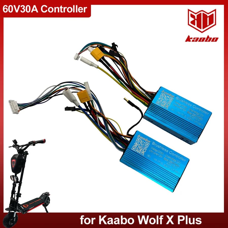 Scheda di controllo del Controller a onda sinusoidale 60 v30a per Kaabo Wolf Warrior X PLUS Scooter elettrico da 10 pollici parte originale