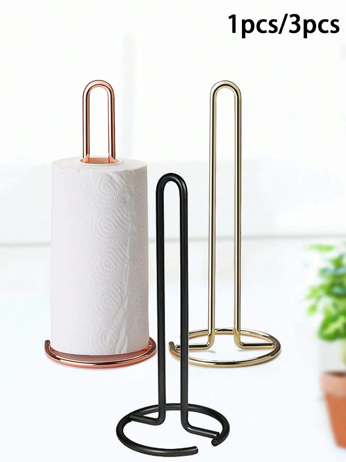 1 pz/3 pz porta asciugamani di carta, robusto dispenser porta asciugamani di carta, per controsoffitti da cucina bar tavoli da pranzo adatti a Jumbo standard