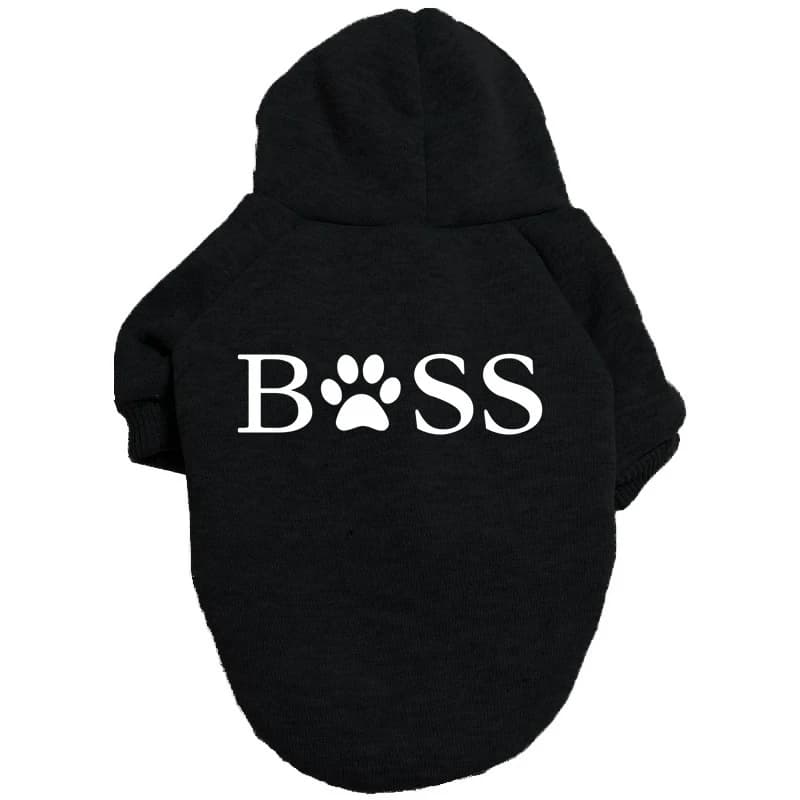Abbigliamento per cani alla moda popolare transfrontaliero Maglione con cappuccio BSS Chihuahua Teddy Bulldog Abbigliamento per animali di piccola e media taglia