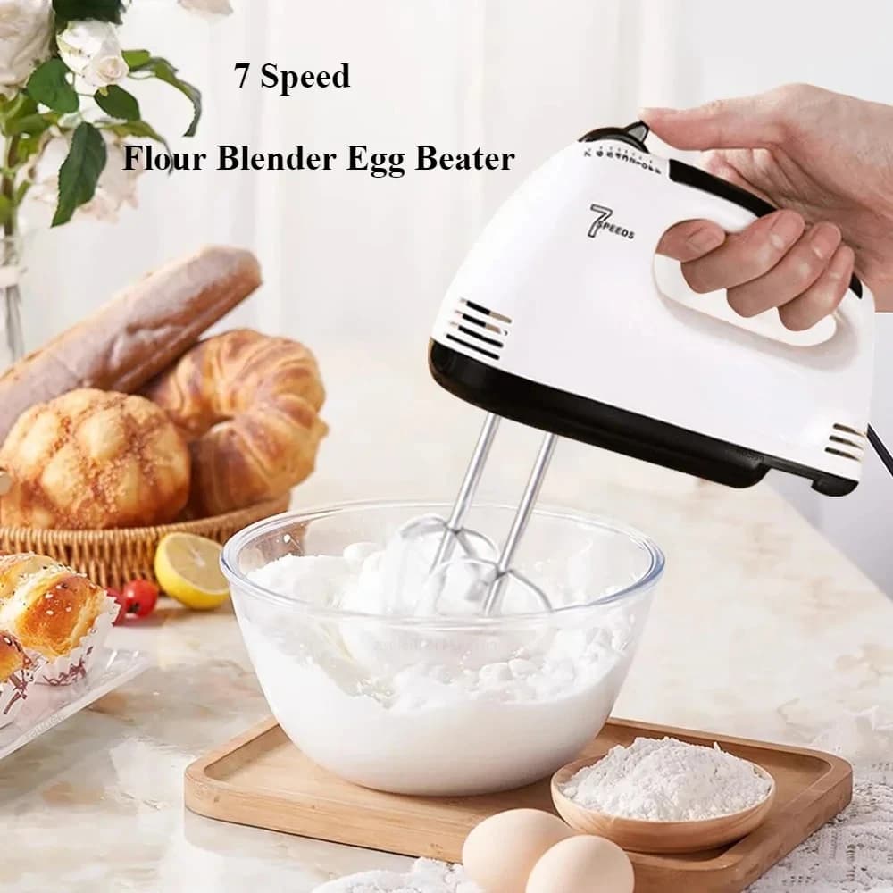 Sbattitore Elettrico Portatile Multifunzione per Cucina, Mixer per Crema, Impasto, Sbattitore Automatico per Uova e Albume