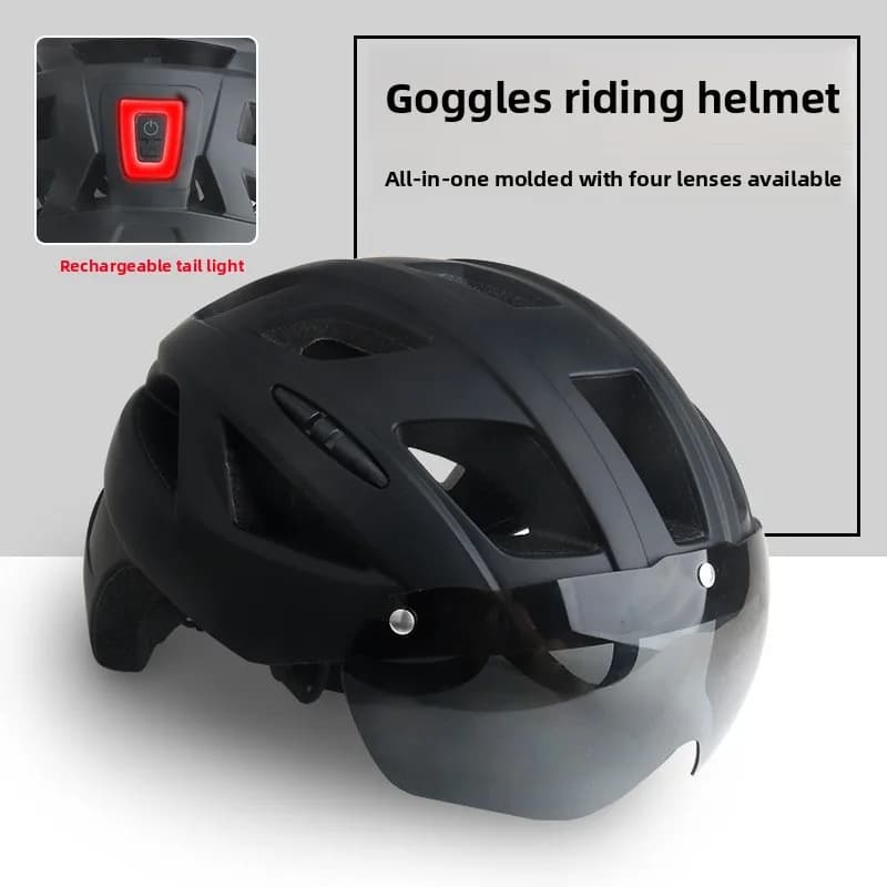 New Cycling Helmet Comfort Lining Lightweight Hollow Riding Safety Head Protection Bicycle MTB Helmets Men Women Bike Helmet