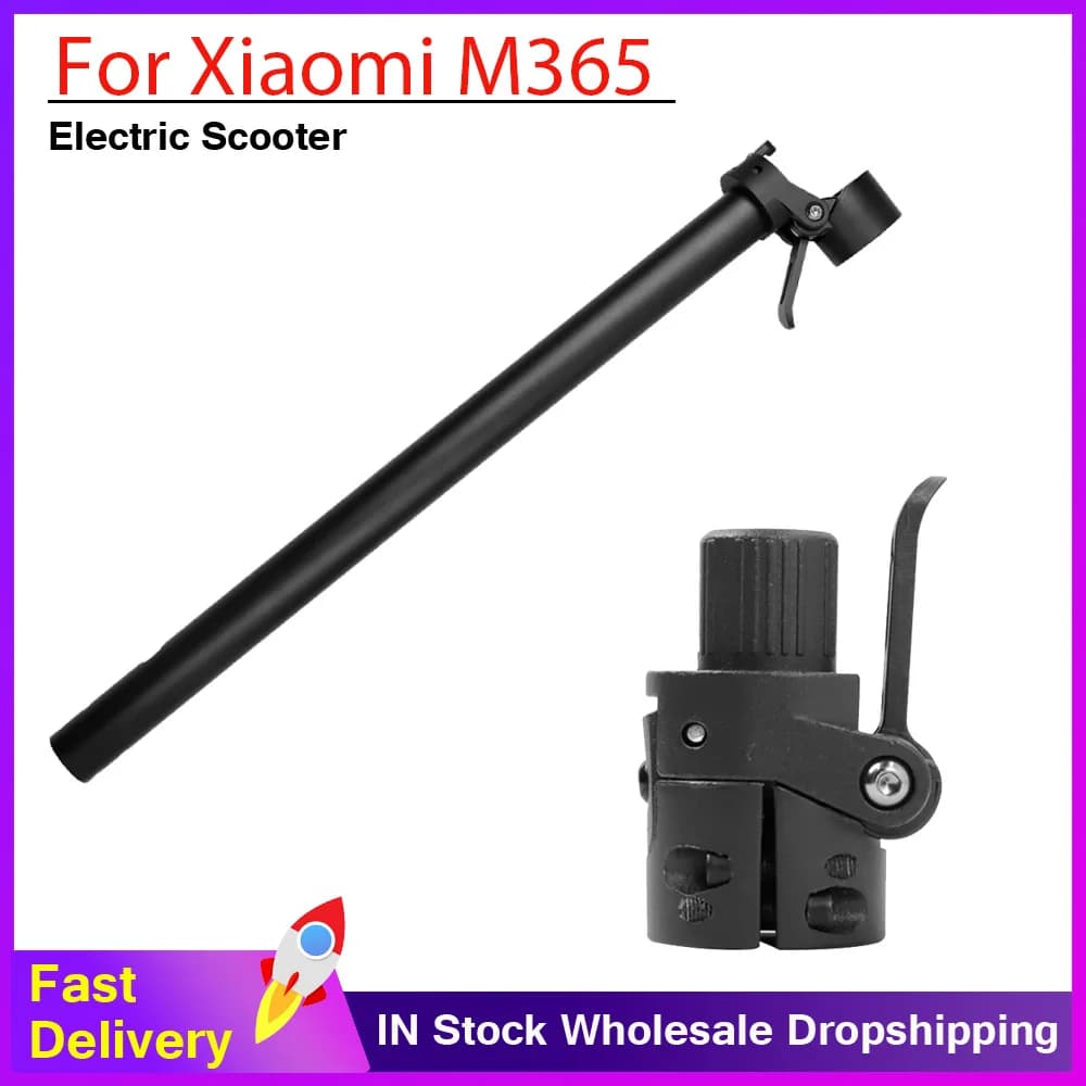 Base di Bloccaggio Pieghevole di Ricambio per Monopattino Elettrico Xiaomi M365, Accessori per Asta Pieghevole in Lega di Alluminio