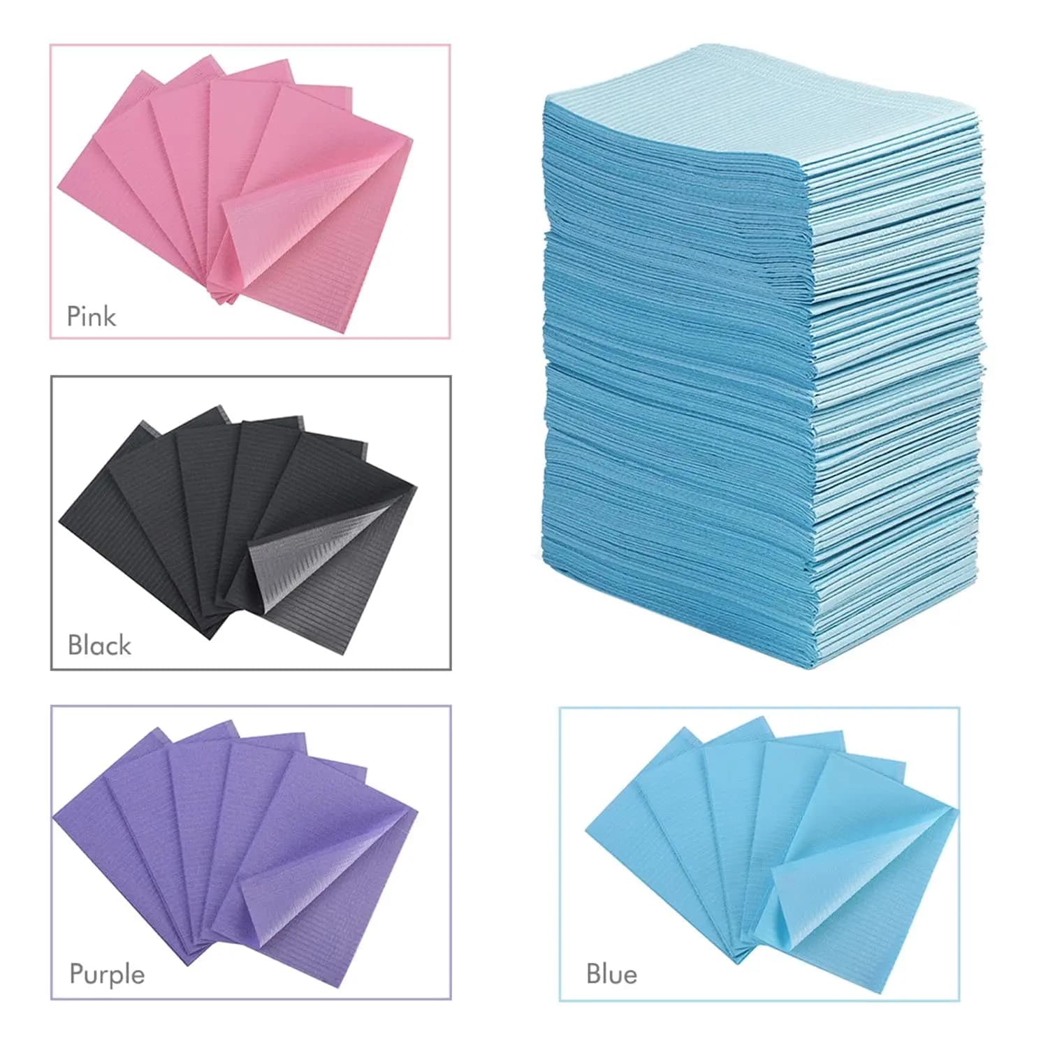 20 pz/lotto Usa E Getta Tovaglia Impermeabile Unghie Artistiche Tappetino Da Tavolo Lint Tampone di Carta Strumenti Per Manicure Accessori Per La Pulizia Delle Unghie (33*45 cm)