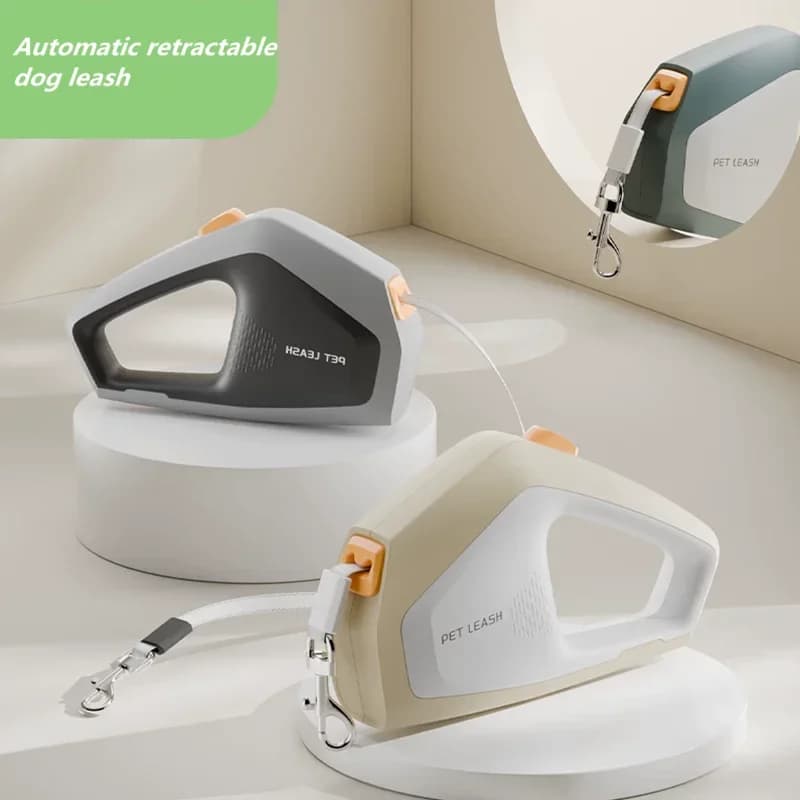 NEW Automatic Retractable Dog Leash Corgi Schnauzer Dachshund Puppy Leash Dogs Accessories Pet Supplies Cat Leads