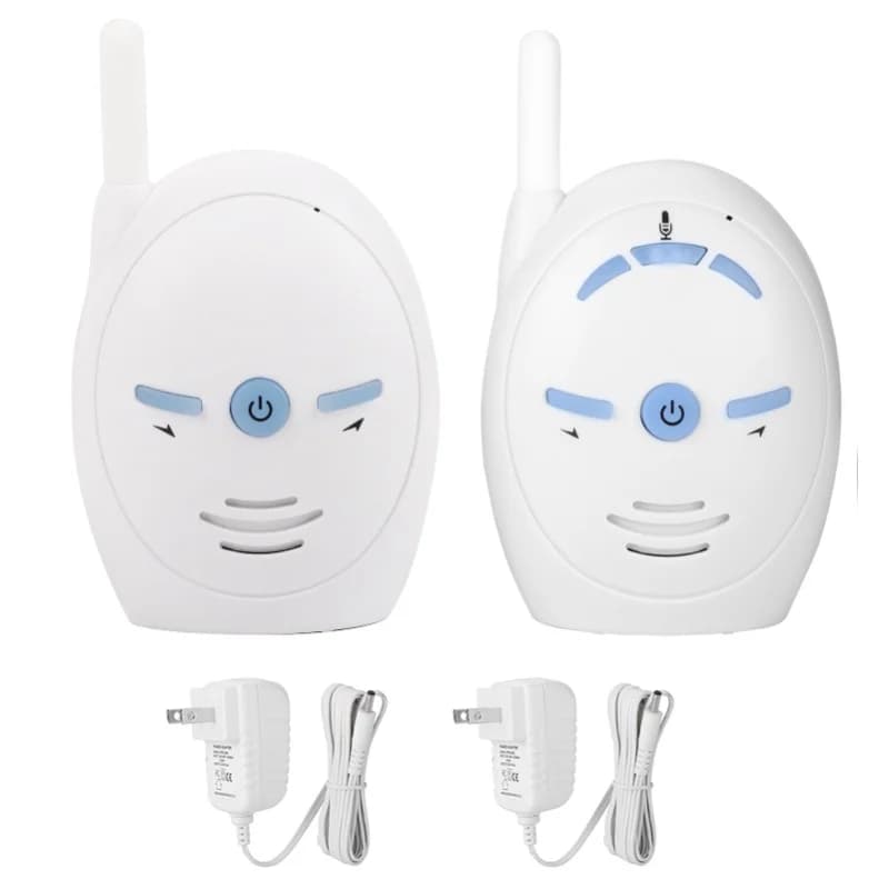 2.4 GHz wireless digital audio monitor for children, intercom camera for babies, electronic alarm