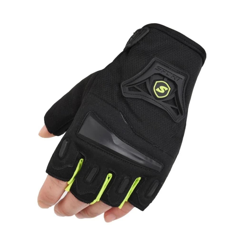 Guanti da Moto Multifunzionali Antiscivolo, Resistenti all'Usura e Traspiranti, Regolabili per Ciclismo e Sport all'Aperto