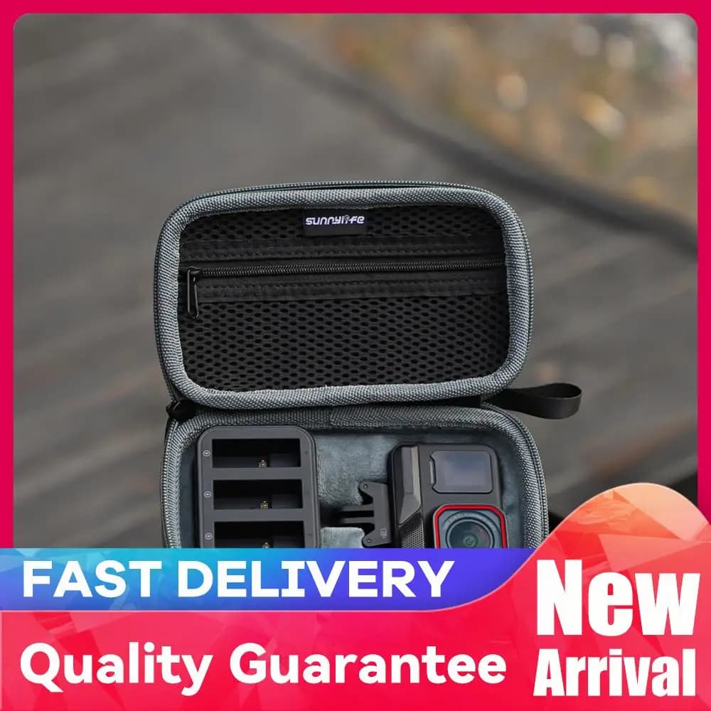 Portable Travel Case for Action Camera Insta360 Ace Pro 2/Ace Pro/Ace