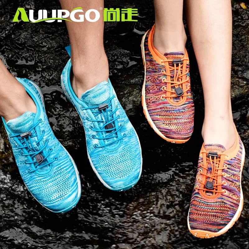 AUUPGO Scarpe da trekking Uomo Traspirante Sport all'aria aperta stivaletti scarpe da acqua Scarpe da arrampicata scarpe da acqua in rete scarpe da ginnastica da trekking da donna