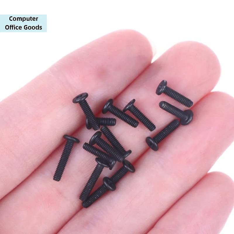 【16Pcs/set Black Screws For TUF Dash F15 FX516 FX516PC FX516PE FX516PR FX516PM Laptop Lower Bottom Base Cover Case Screws】