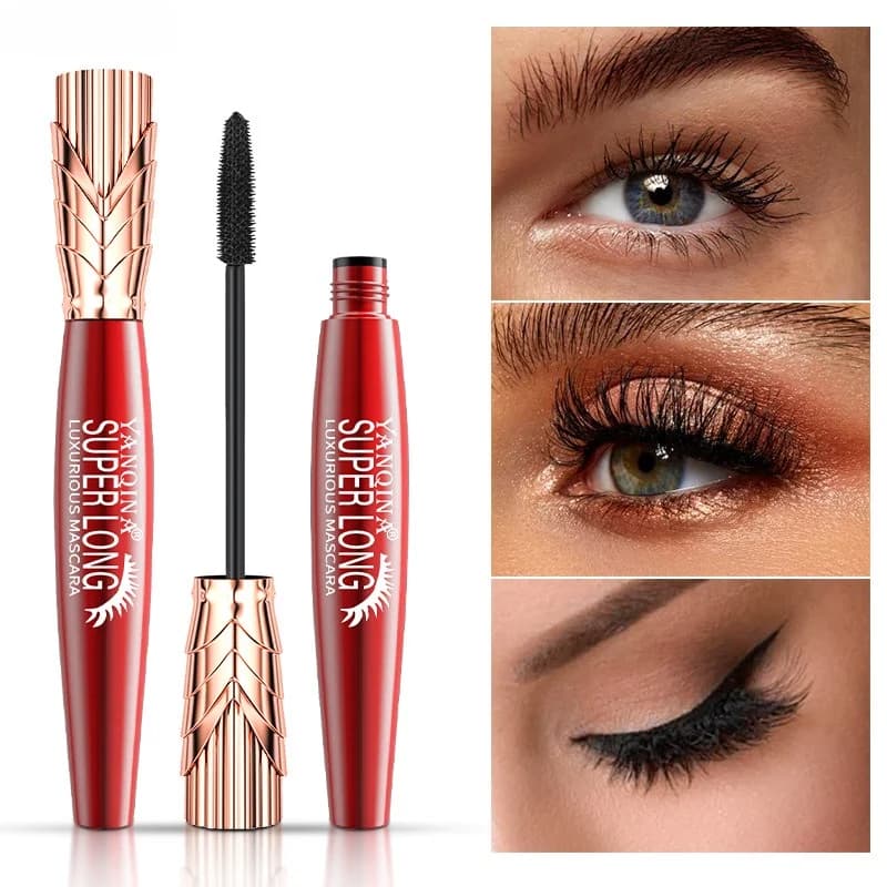 4D Mascara waterproof eyelashes long-lasting elongation gives Volume to eyelashes, eyelashes without drooping make-up antiagglomerating beauty eyes
