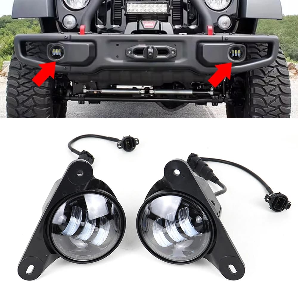 LED Downlight for front bumper for Jeep Wrangler JK 10th Anniversary