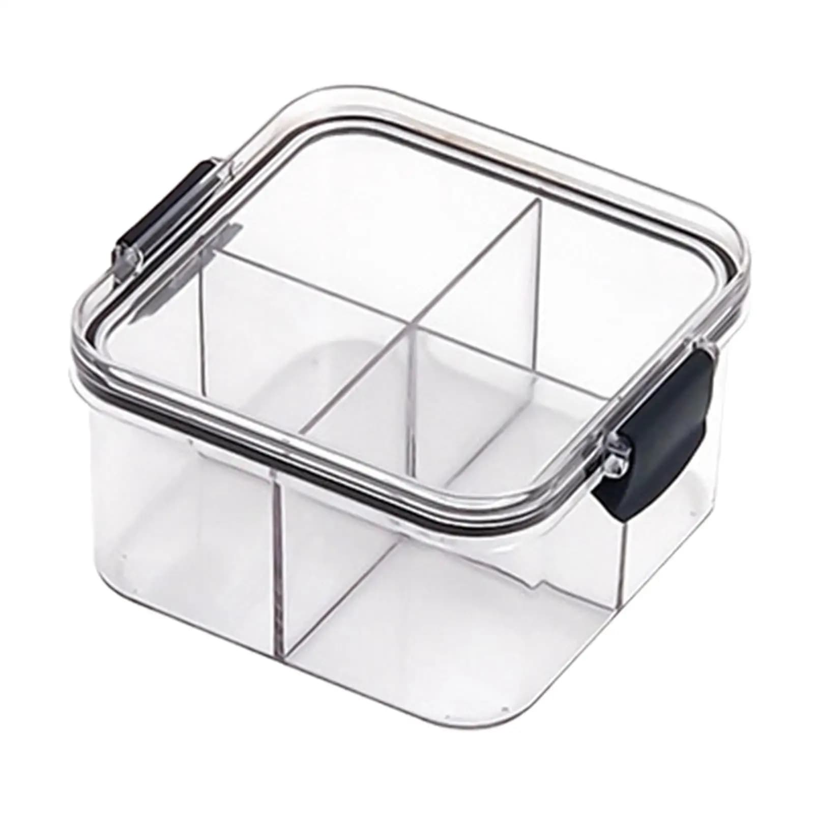 Contenitori per Alimenti, Organizzazione Dispensa, Ermetici e Durevoli con Coperchi, Contenitori per Preparazione Pasti, per Caramelle, Cereali, Snack, Biscotti, Zucchero