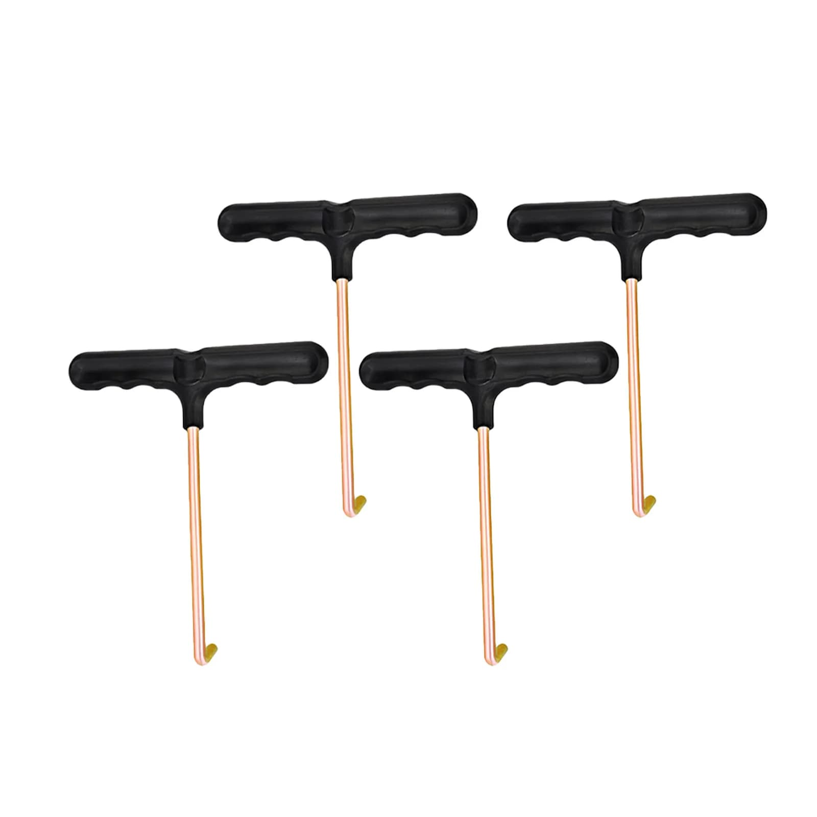 4Pcs Shoelace Tightener Tool for Skating Sports Ice Hockey Figure Roller Skates Boot Laces Hook Compact Portable Lace Tightening