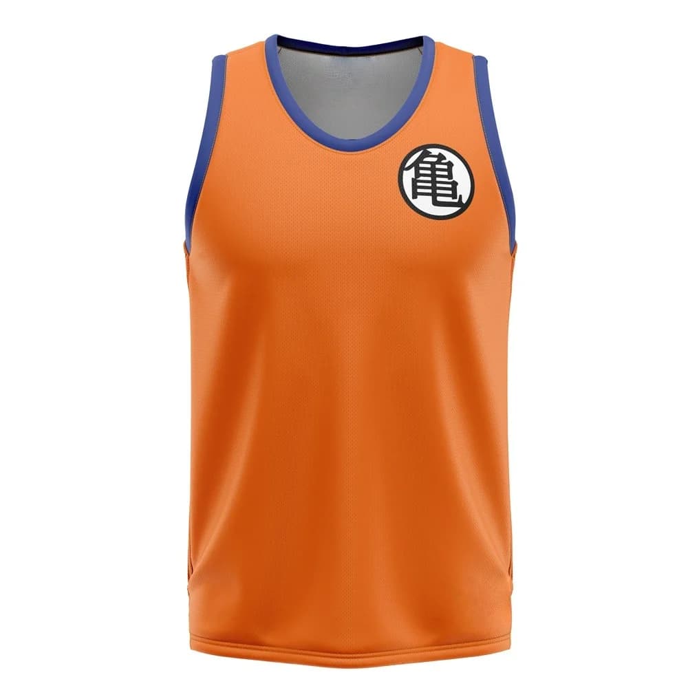 New Japanese Summer Shirt Anime Dragon Ball Goku 3D Drying Quick, Men's Sporty Vest Plus Size, Children's and Women's Basketball Mesh