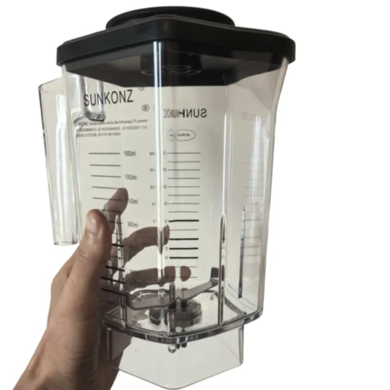 Contenitore per frullatore per SUNKONZ S-001, tazza/lama/coperchio di ricambio
